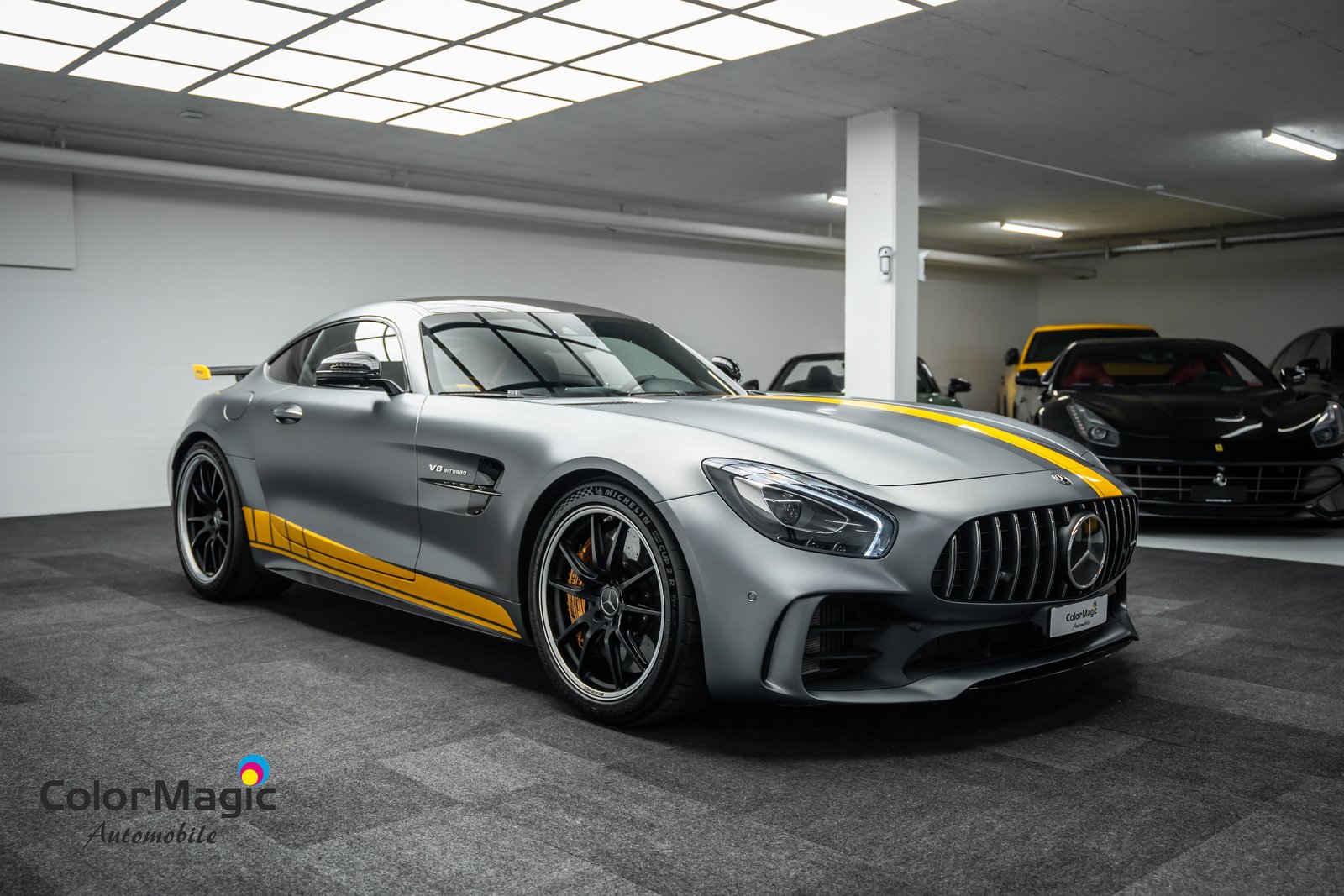 MERCEDES-BENZ * AMG GT R * MONSTER IN DESIGNO GRAU MATT SCH, Benzin, Occasion / Gebraucht, Automatik - 7