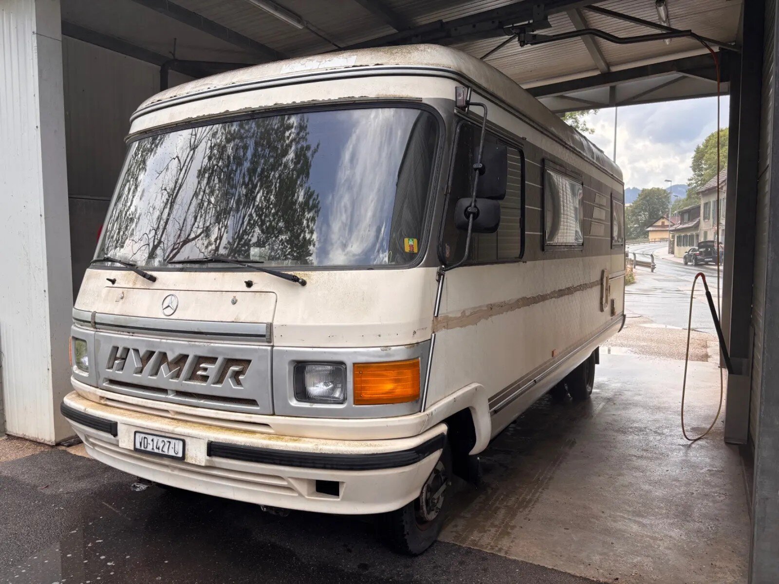 MERCEDES-BENZ hymer mercedes 410d