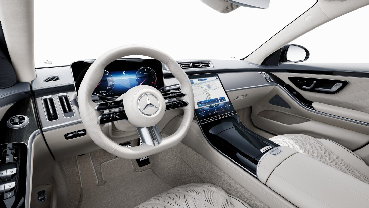 MERCEDES-BENZ S 350 d AMG Line lang, Hybride Léger Diesel/Électricité, Voiture nouvelle, Automatique - 5
