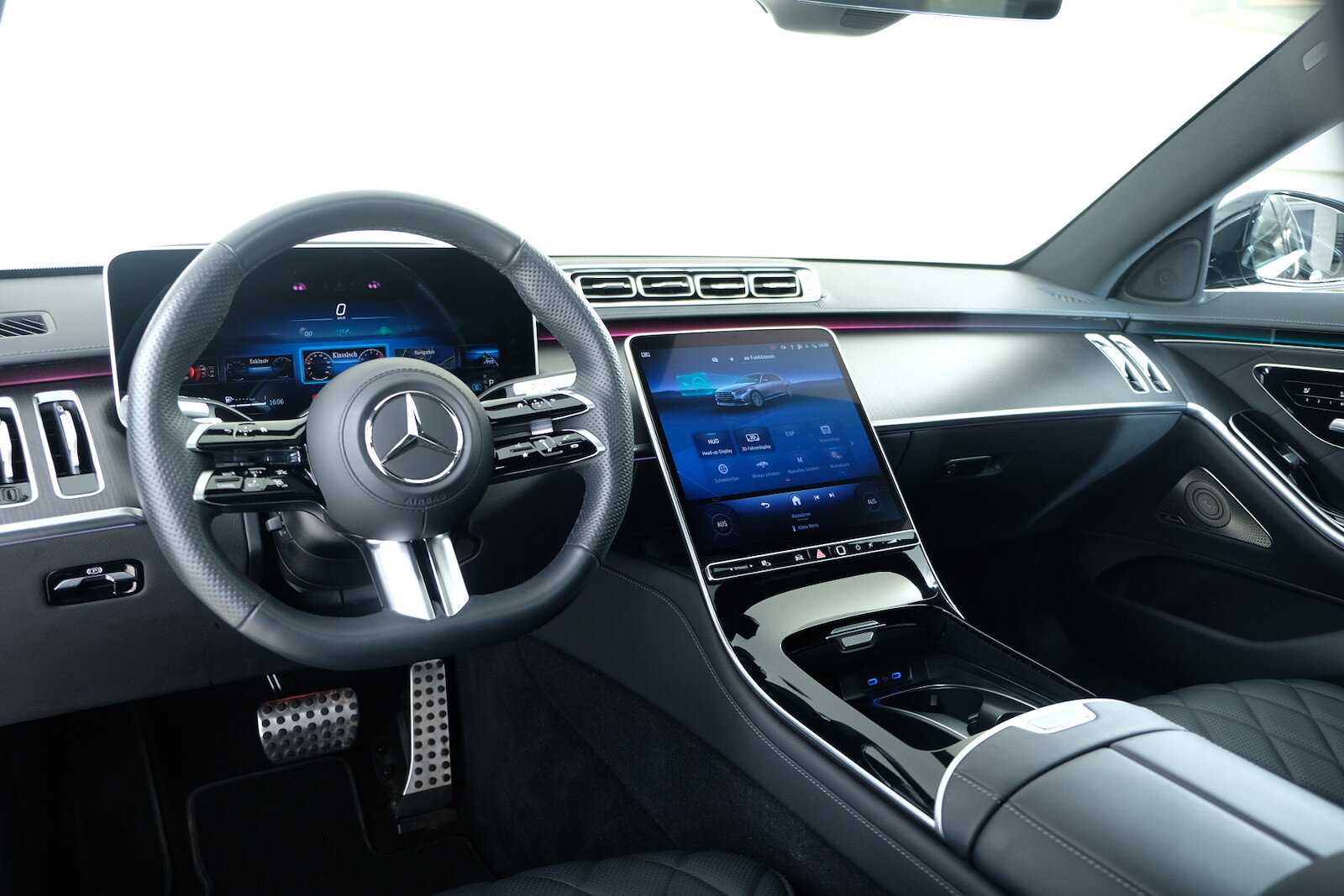 MERCEDES-BENZ S 350 d 4matic W223, Mild-Hybrid Diesel/Elektro, Neuwagen, Automatik - 6