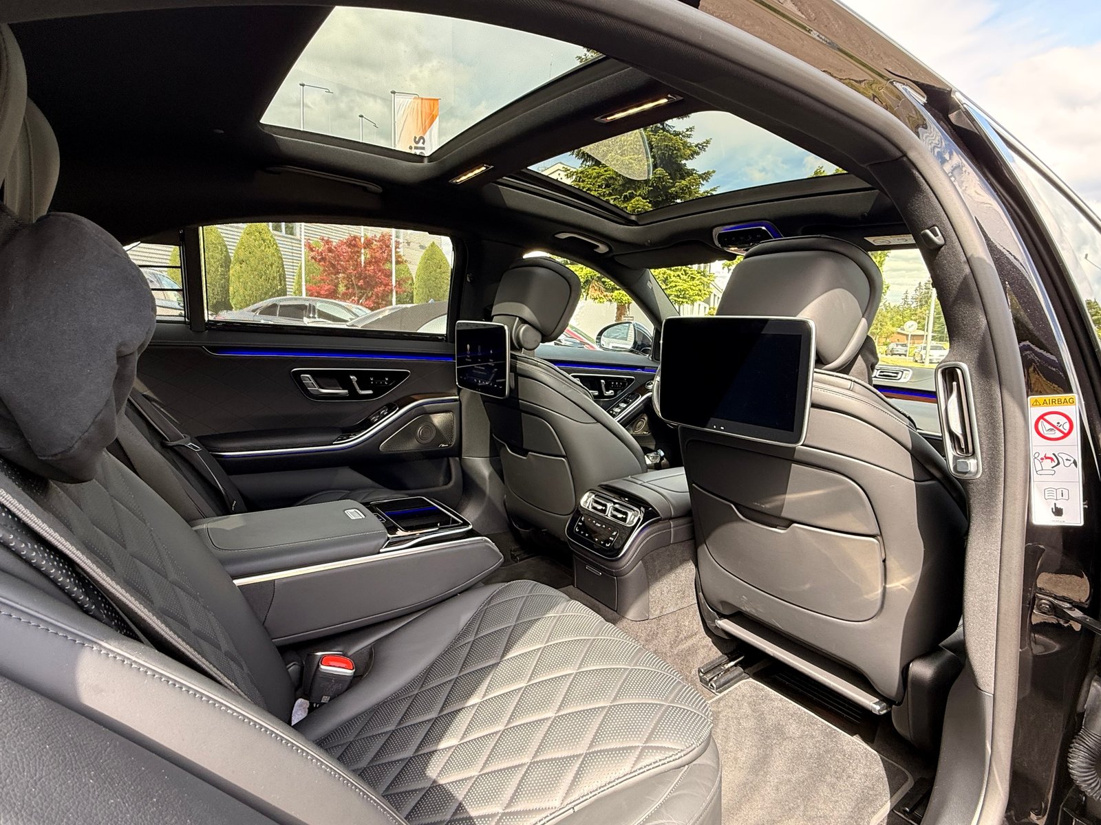 MERCEDES-BENZ S 350 d L 4Matic AMG Line Chauffeur Paket 22Z, Diesel, Second hand / Used, Automatic - 7