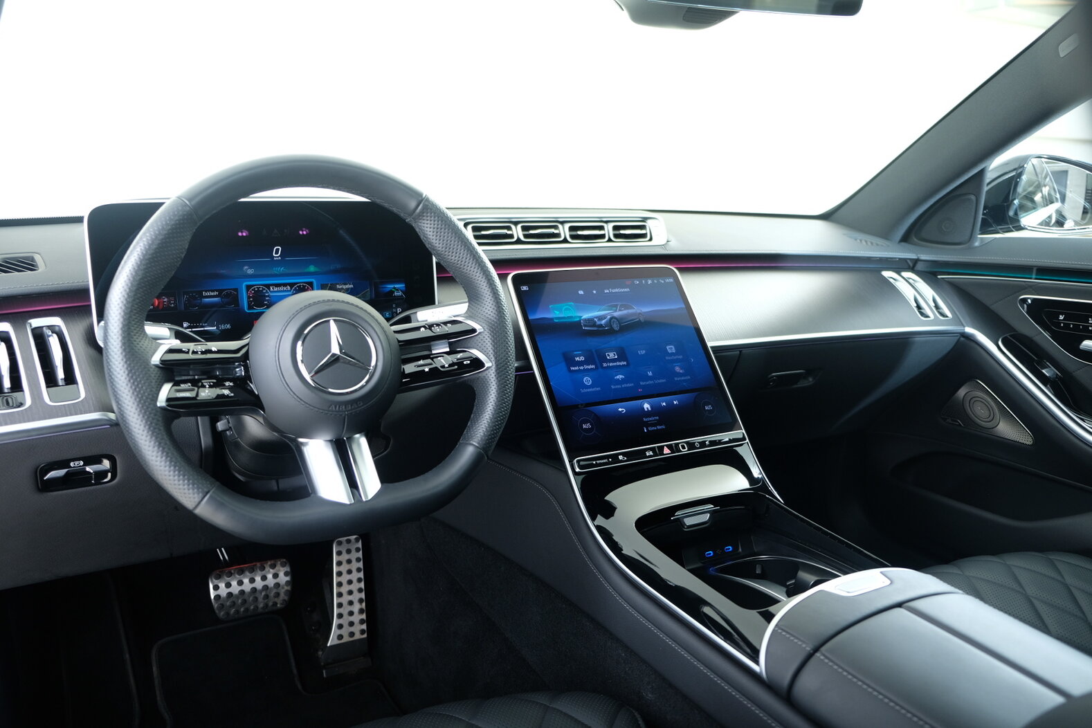 MERCEDES-BENZ S 350 d AMG Line 4Matic W223, Hybride Léger Diesel/Électricité, Occasion / Utilisé, Automatique - 7