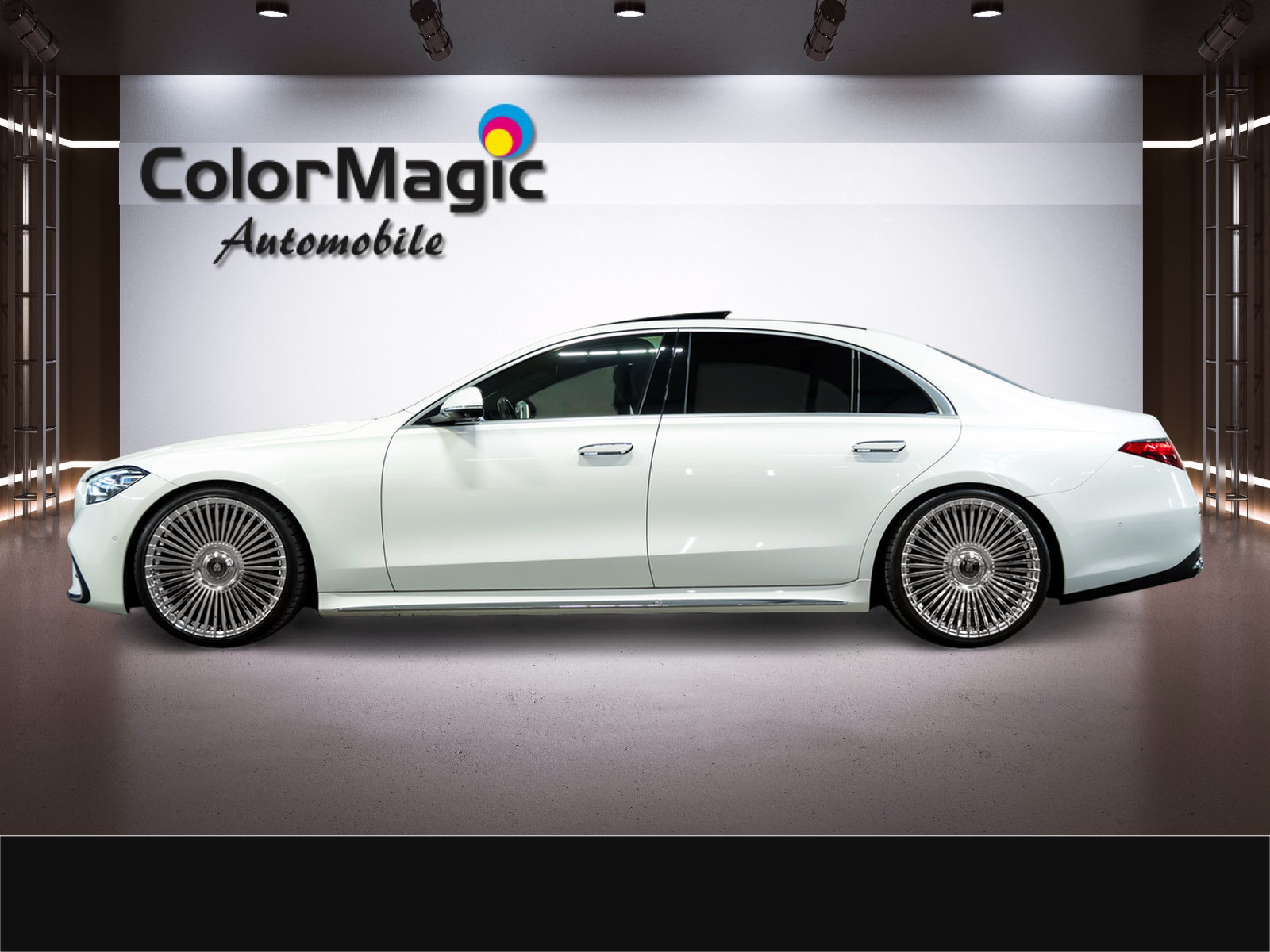 MERCEDES-BENZ * S 400 d LANG AMG LINE * CHAUFFEUR-PAKET * FOND ENTERTAINME, Diesel, Occasion / Utilisé, Automatique - 3