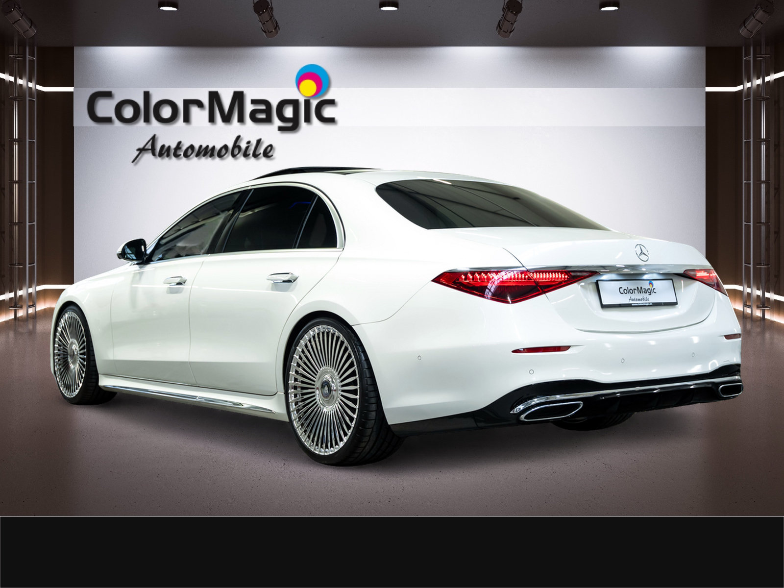MERCEDES-BENZ * S 400 d LANG AMG LINE * CHAUFFEUR-PAKET * FOND ENTERTAINME, Diesel, Occasion / Utilisé, Automatique - 4