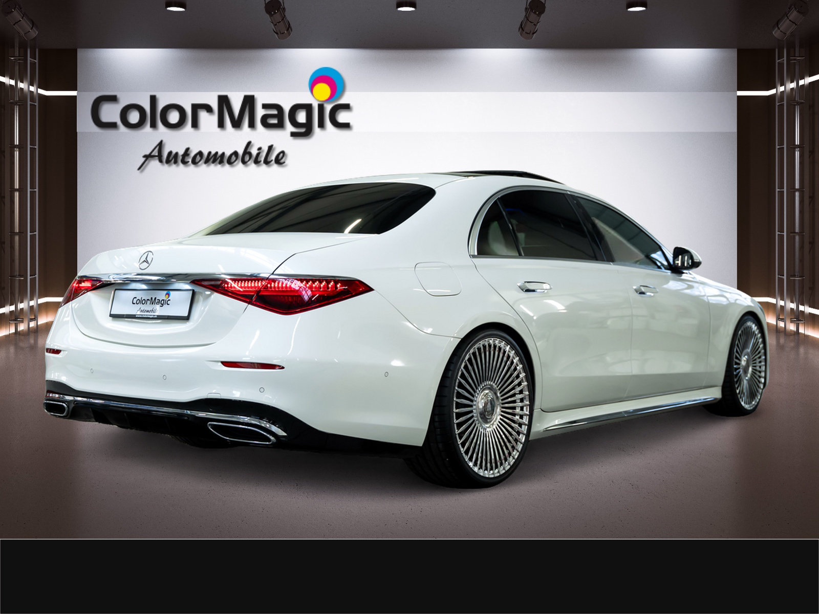 MERCEDES-BENZ * S 400 d LANG AMG LINE * CHAUFFEUR-PAKET * FOND ENTERTAINME, Diesel, Occasion / Utilisé, Automatique - 7