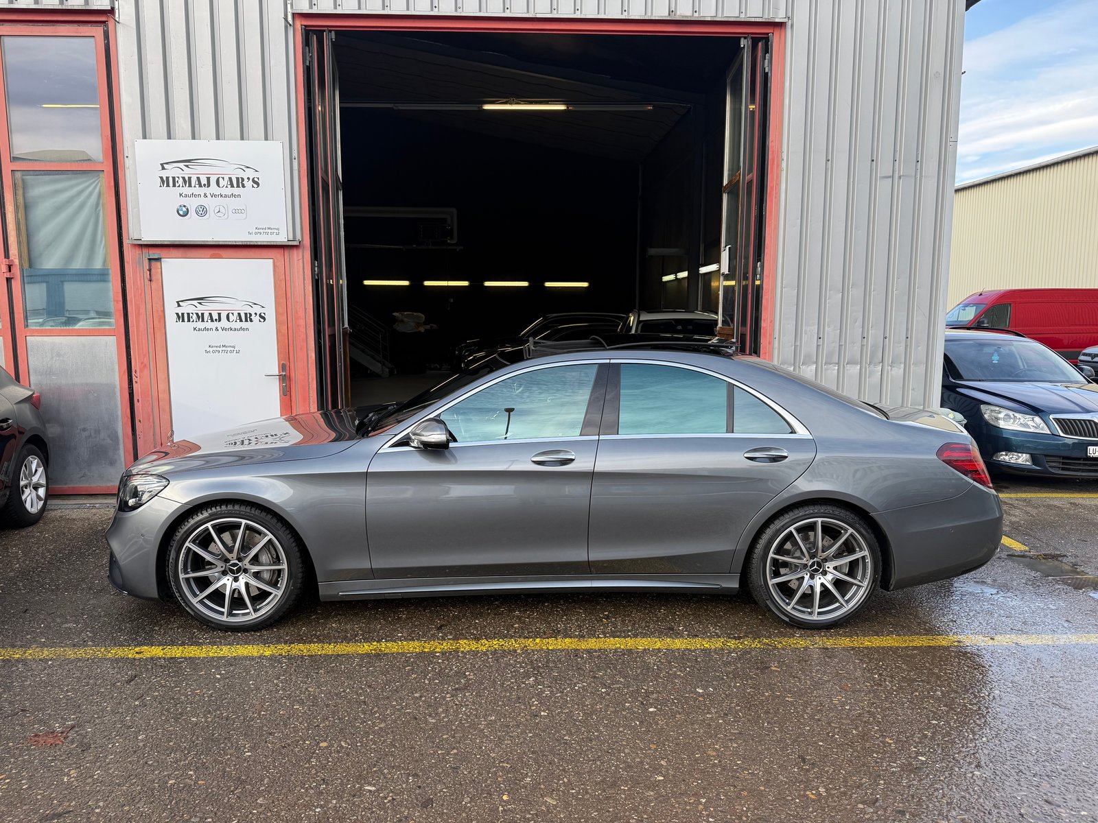MERCEDES-BENZ S 400 d AMG Line 4Matic 9G-Tronic MFK/Pano, Diesel, Second hand / Used, Automatic - 4