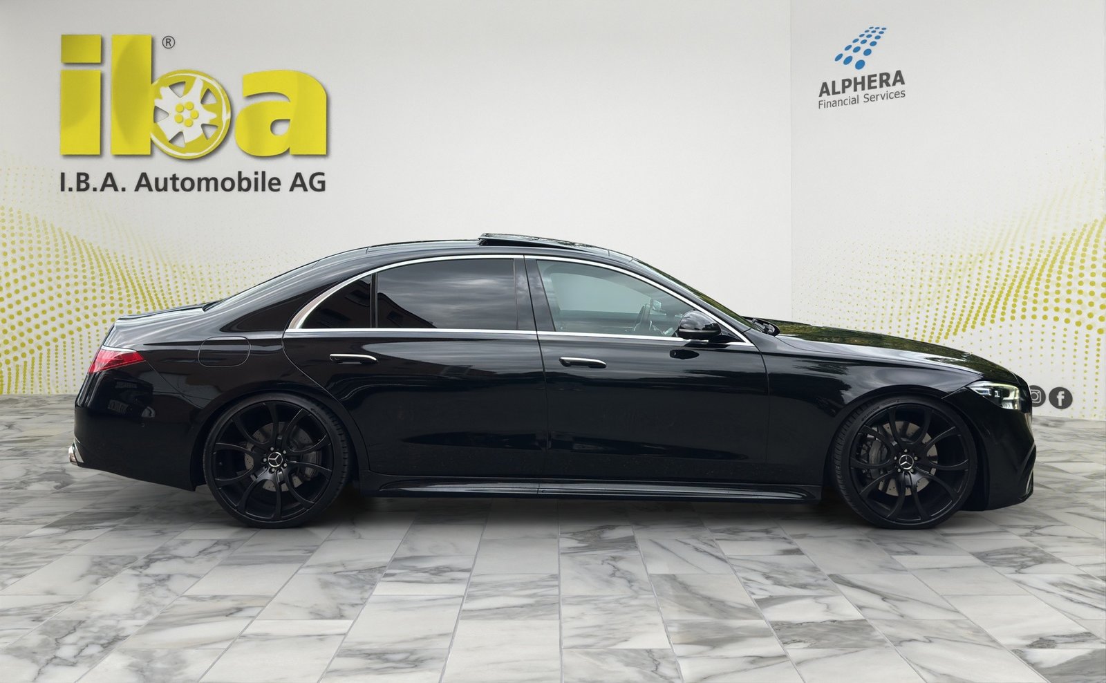 MERCEDES-BENZ S 400 d L 4M AMG Line 9G (CH) S63 AMG LOOK FAB, Diesel, Occasion / Utilisé, Automatique - 6