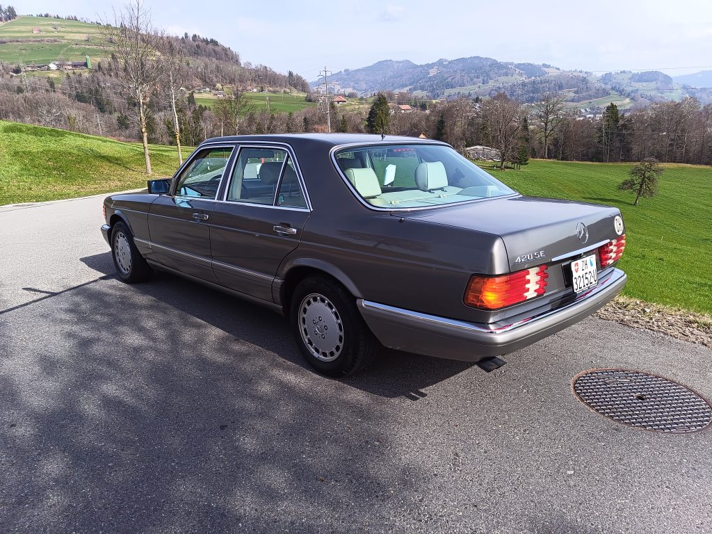 MERCEDES-BENZ S 420 420 SE, Essence, Voiture de collection, Automatique - 7