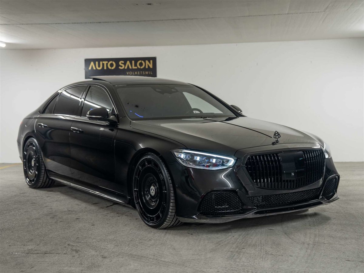 MERCEDES-BENZ S 450 d L 4Matic AMG Line 9G-Tronic *Maybach*All Black*22" F, Diesel, Occasion / Gebraucht, Automat - 6