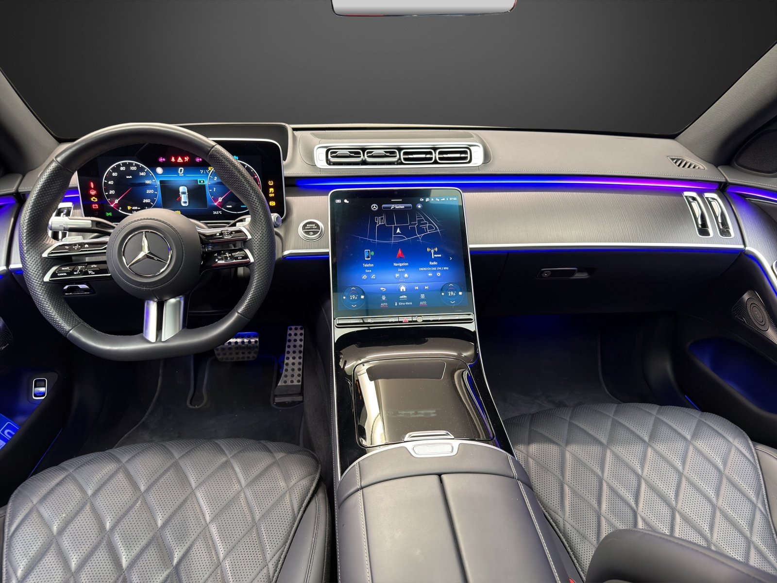 MERCEDES-BENZ S 450 4M AMG Line 9G-T, Mild-Hybrid Benzin/Elektro, Occasion / Gebraucht, Automatik - 6