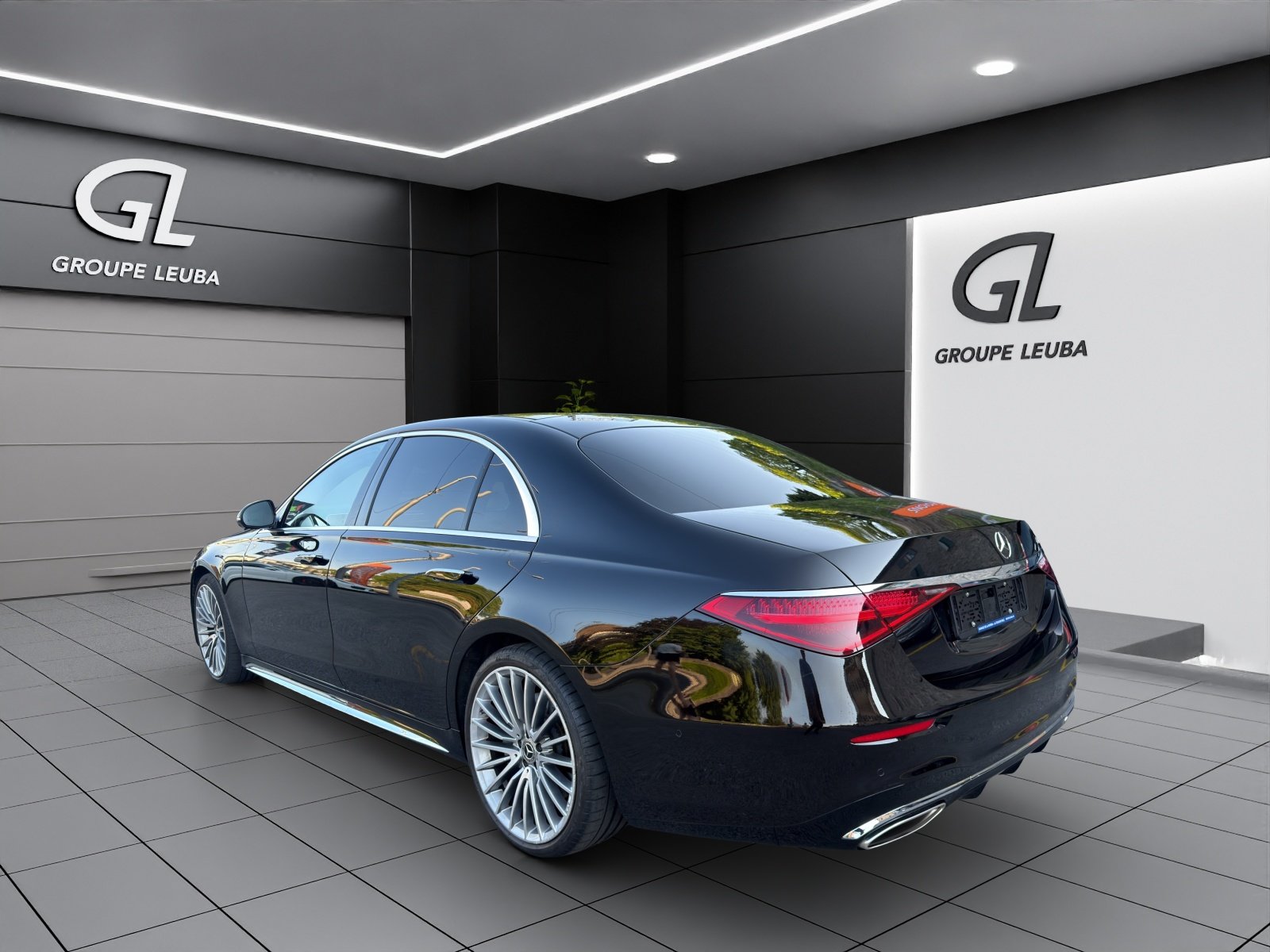 MERCEDES-BENZ S 450 L 4M AMG Line 9G-T, Hybride Léger Essence/Électricité, Occasion / Utilisé, Automatique - 4