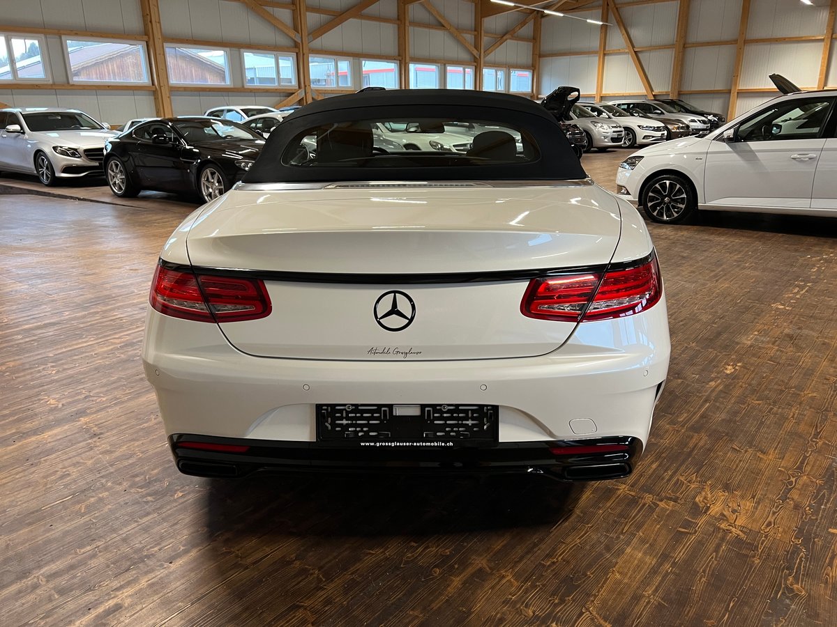 MERCEDES-BENZ S 500 Cabriolet 9G-Tronic, Benzin, Occasion / Gebraucht, Automatik - 6