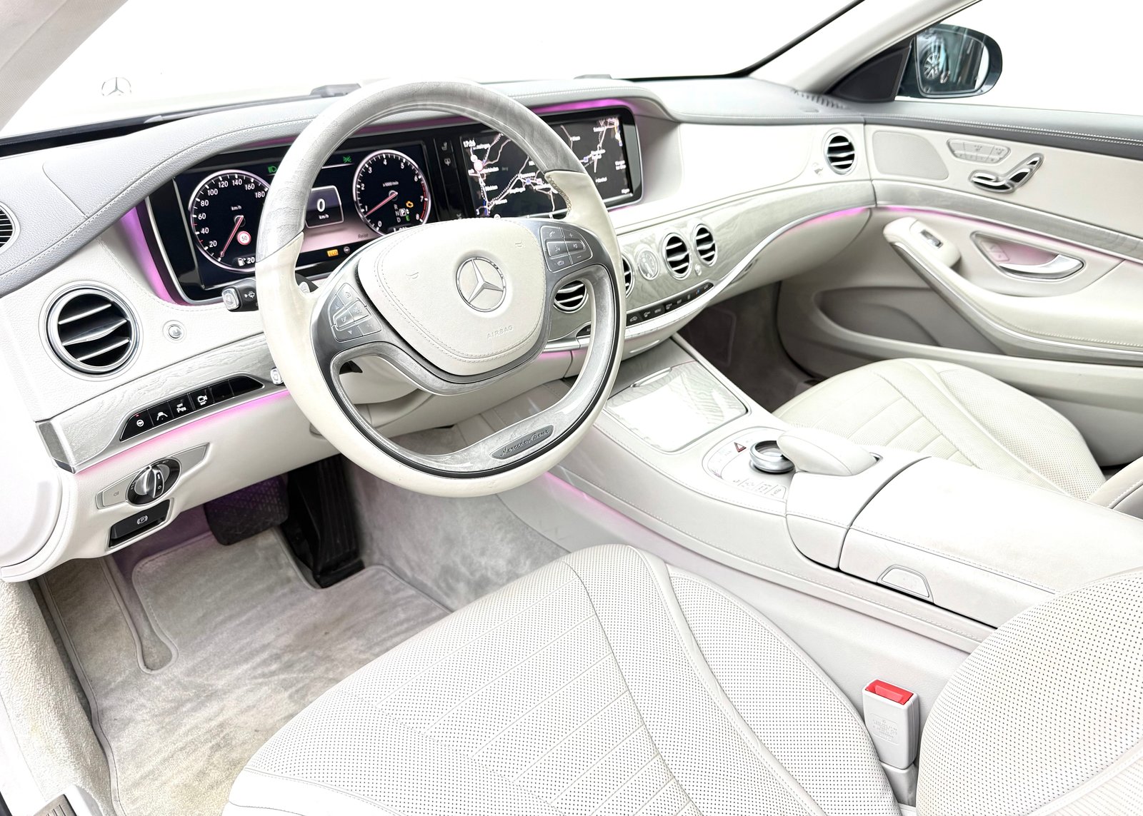 MERCEDES-BENZ S 500 L 4Matic 7G-Tronic Folie Schwarzmatt, Essence, Occasion / Utilisé, Automatique - 7