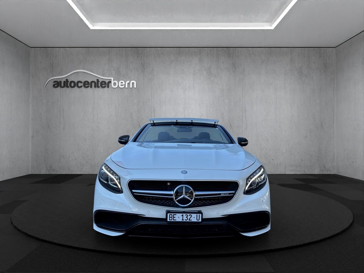 MERCEDES-BENZ S 63 AMG Cabriolet 4Matic Speedshift MCT, Essence, Occasion / Utilisé, Automatique - 2