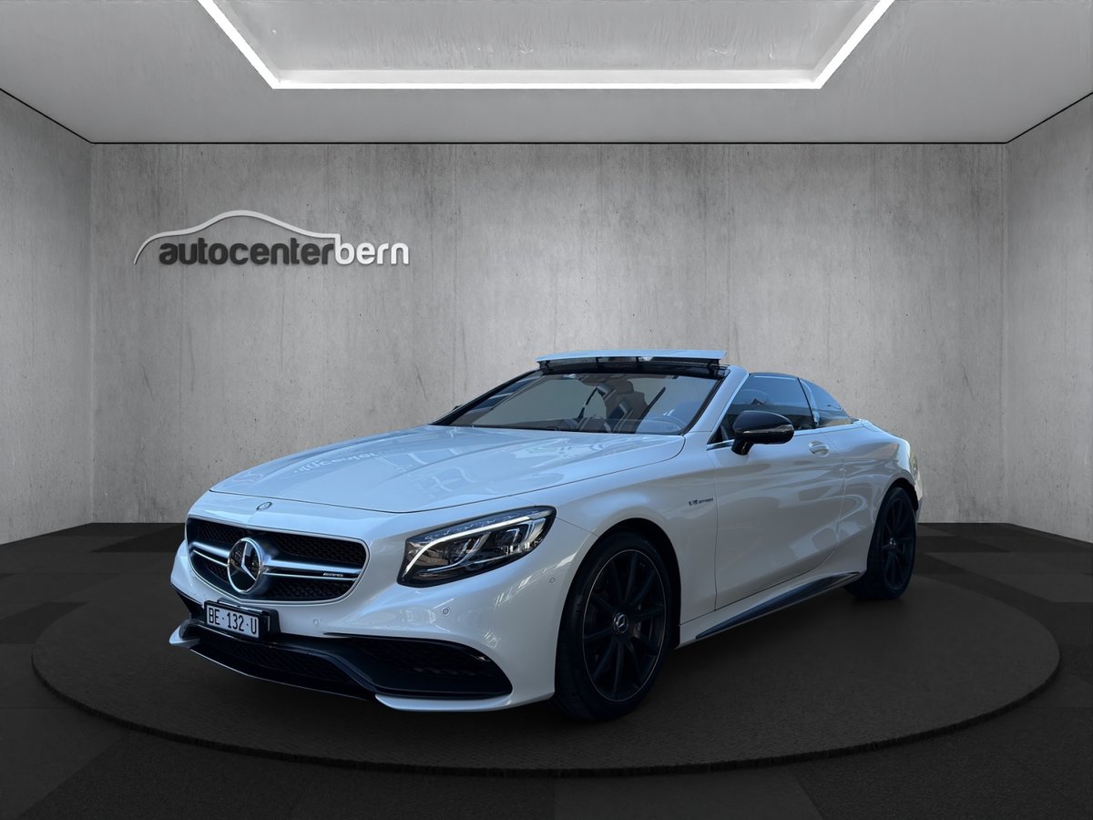 MERCEDES-BENZ S 63 AMG Cabriolet 4Matic Speedshift MCT, Essence, Occasion / Utilisé, Automatique - 3