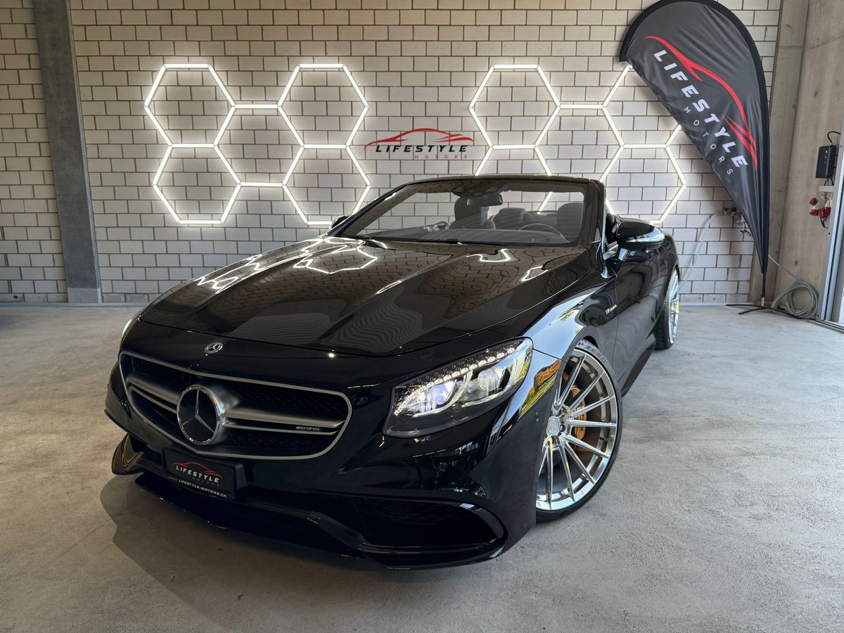 MERCEDES-BENZ S 63 AMG Cabriolet 4Matic Speedshift MCT