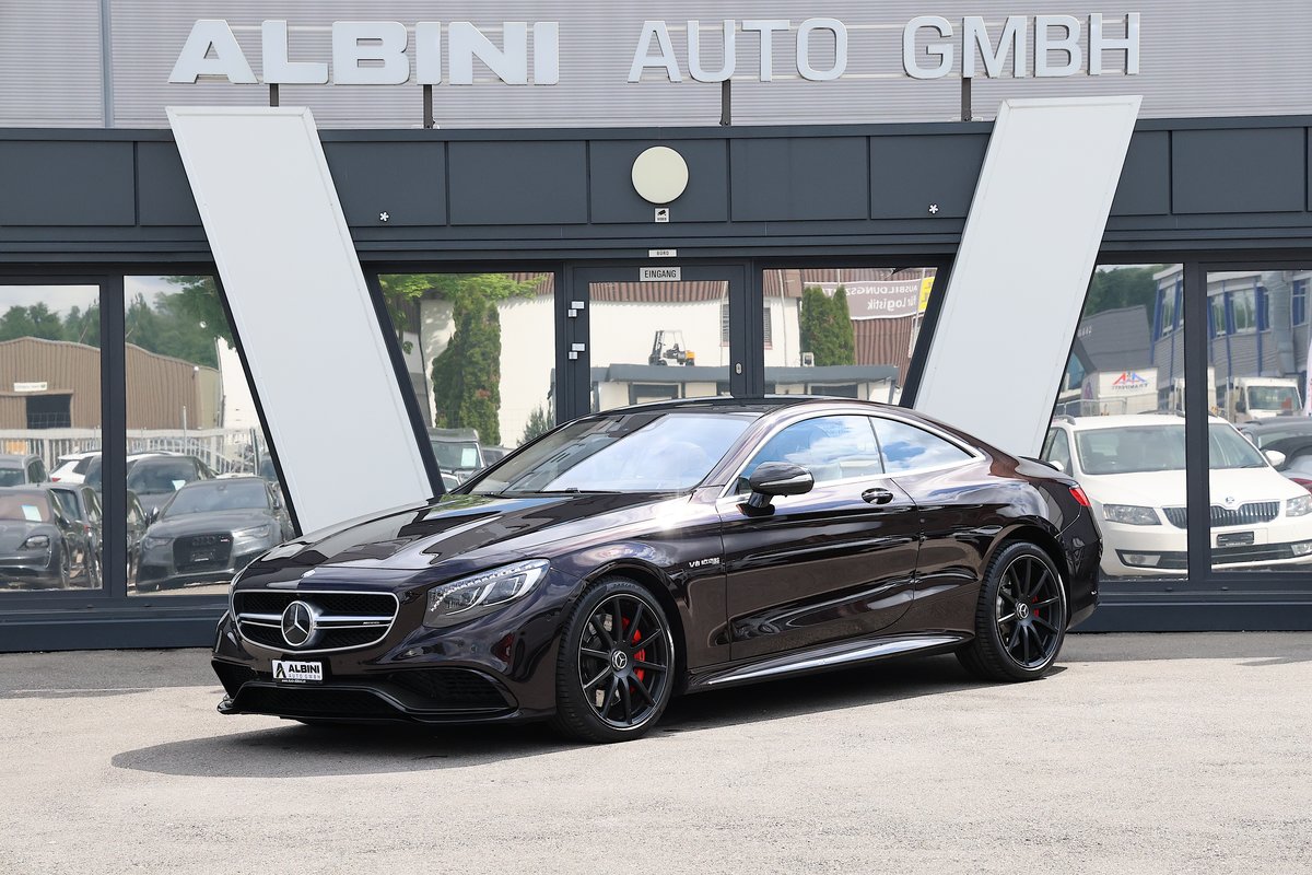 MERCEDES-BENZ S 63 AMG Coupé *UNIKAT* 4Matic Speedshift MCT