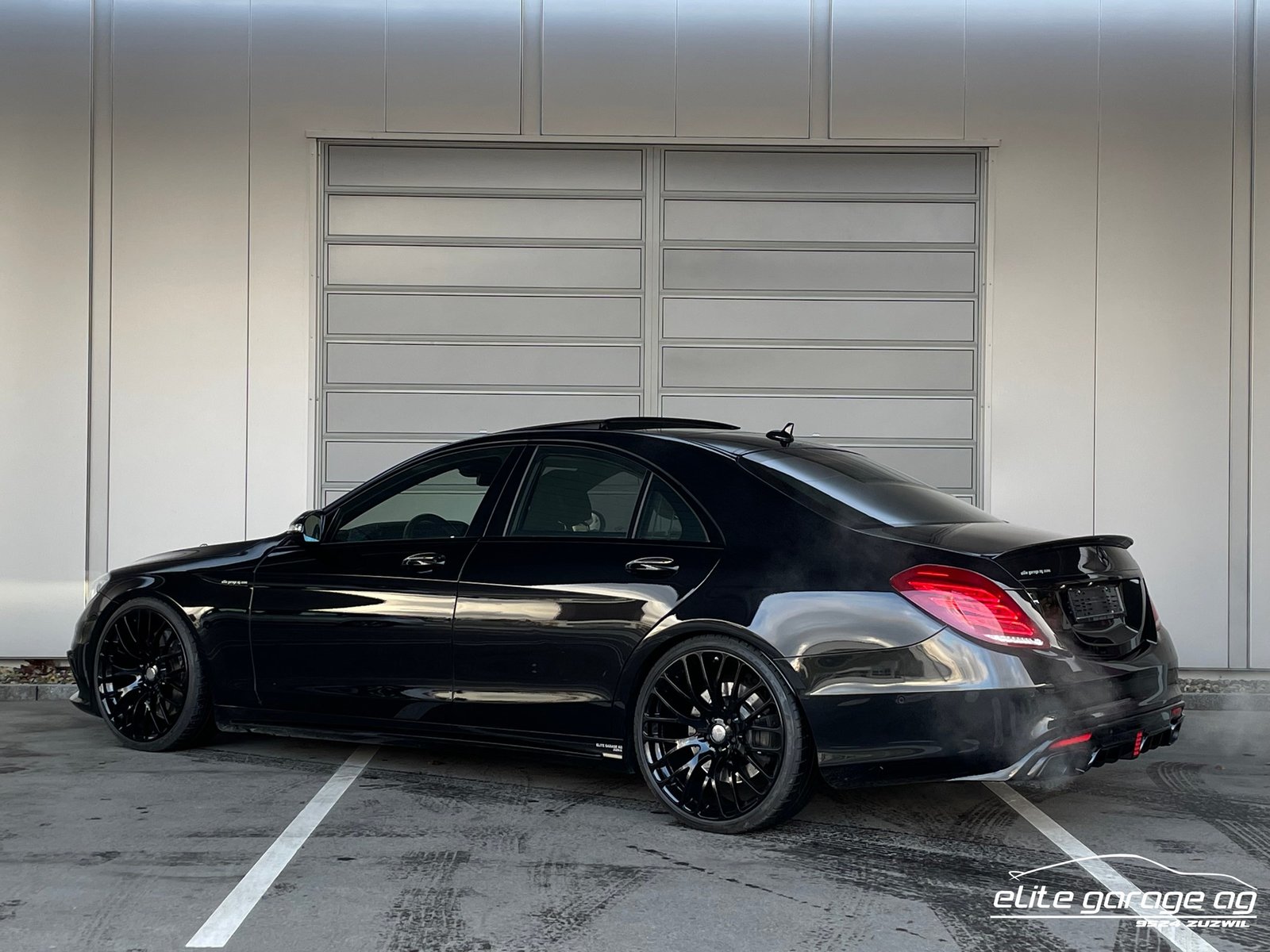 MERCEDES-BENZ S 63 AMG Speedshift MCT ALL BLACK BY ELITE, Benzina, Occasioni / Usate, Automatico - 3
