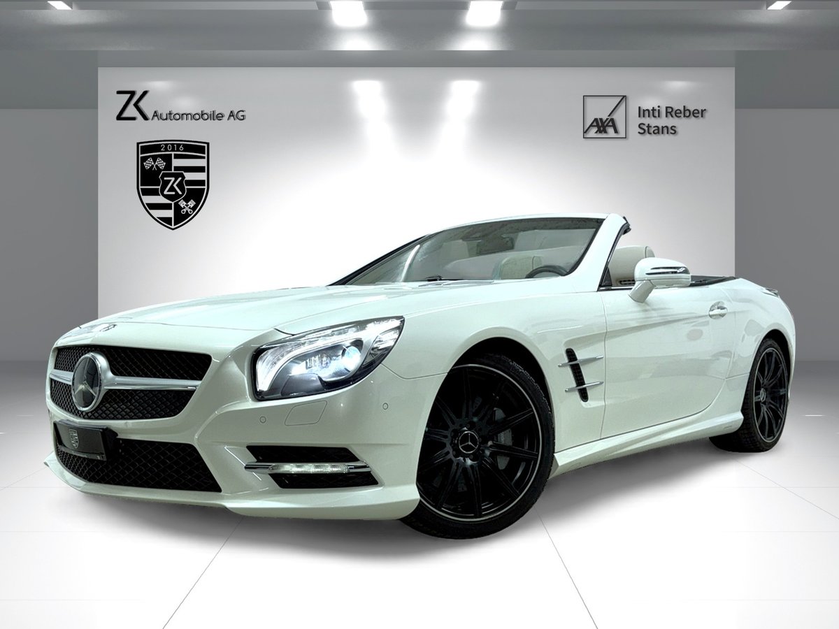 MERCEDES-BENZ SL 350 AMG Diamantweiss 7G-Tronic | Panoramadach | RF-Kamera