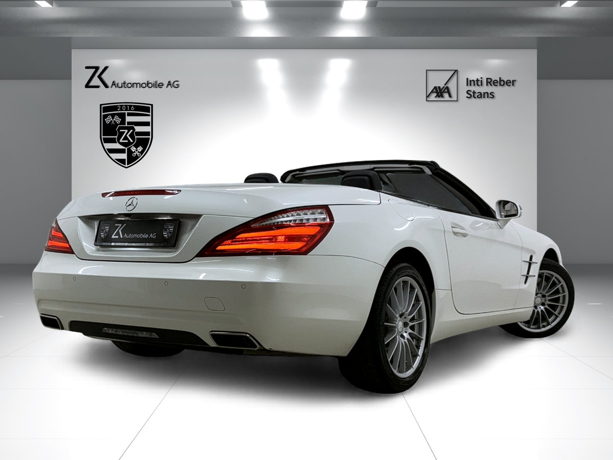 MERCEDES-BENZ SL 350 Roadster 7G-Tronic diamantweiss ★ RF-Kamera ★ Panoram, Benzin, Occasion / Gebraucht, Automatik - 2