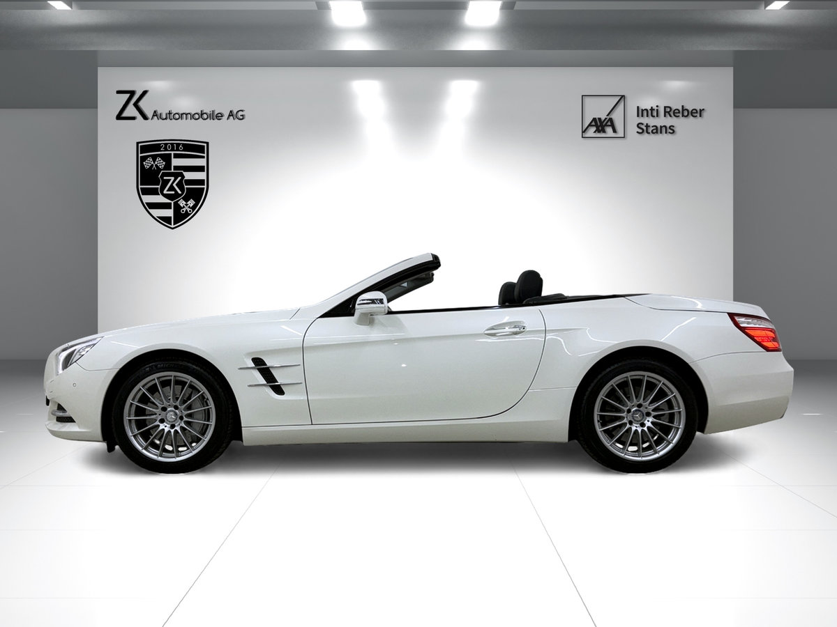 MERCEDES-BENZ SL 350 Roadster 7G-Tronic diamantweiss ★ RF-Kamera ★ Panoram, Benzin, Occasion / Gebraucht, Automatik - 3