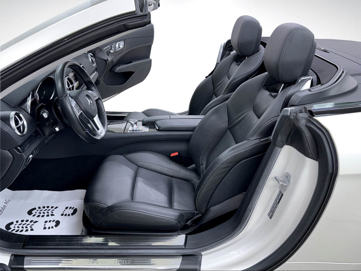 MERCEDES-BENZ SL 350 Roadster 7G-Tronic diamantweiss ★ RF-Kamera ★ Panoram, Benzin, Occasion / Gebraucht, Automatik - 6