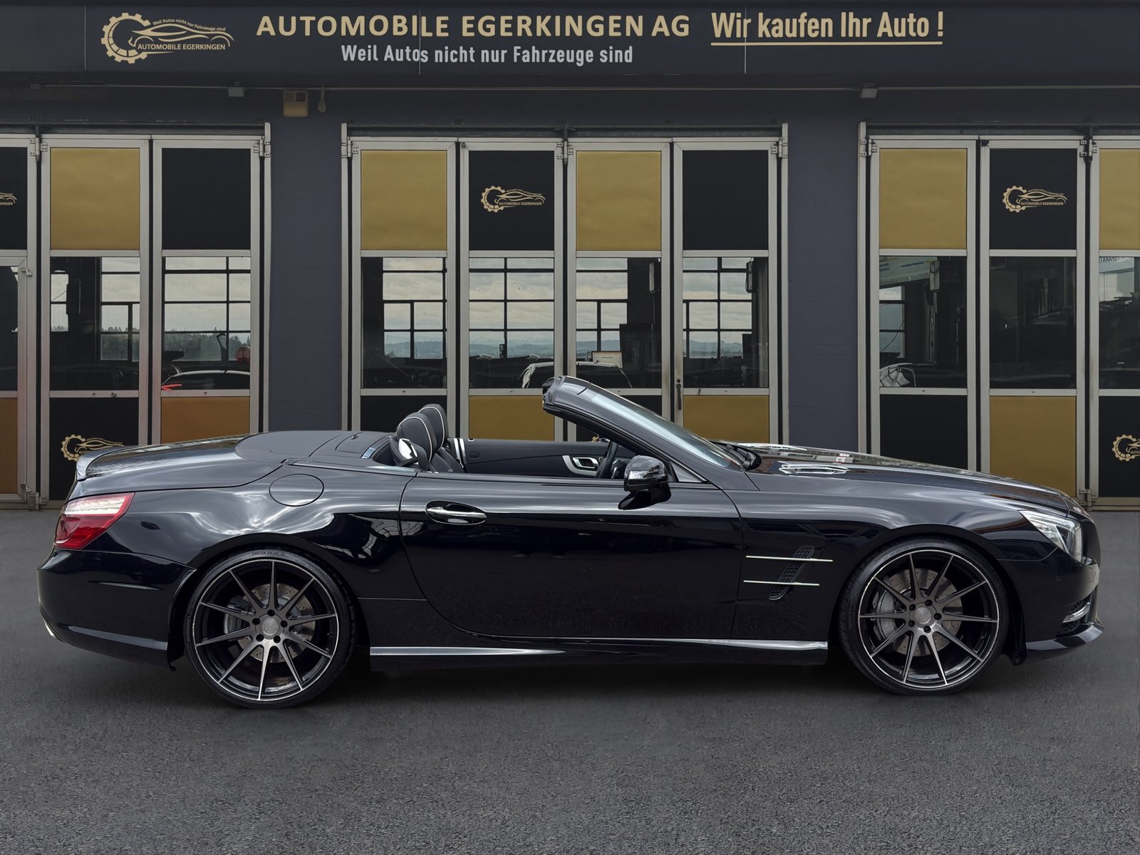 MERCEDES-BENZ SL 350 V6 Cabriolet AMG Line, Petrol, Second hand / Used, Automatic - 4
