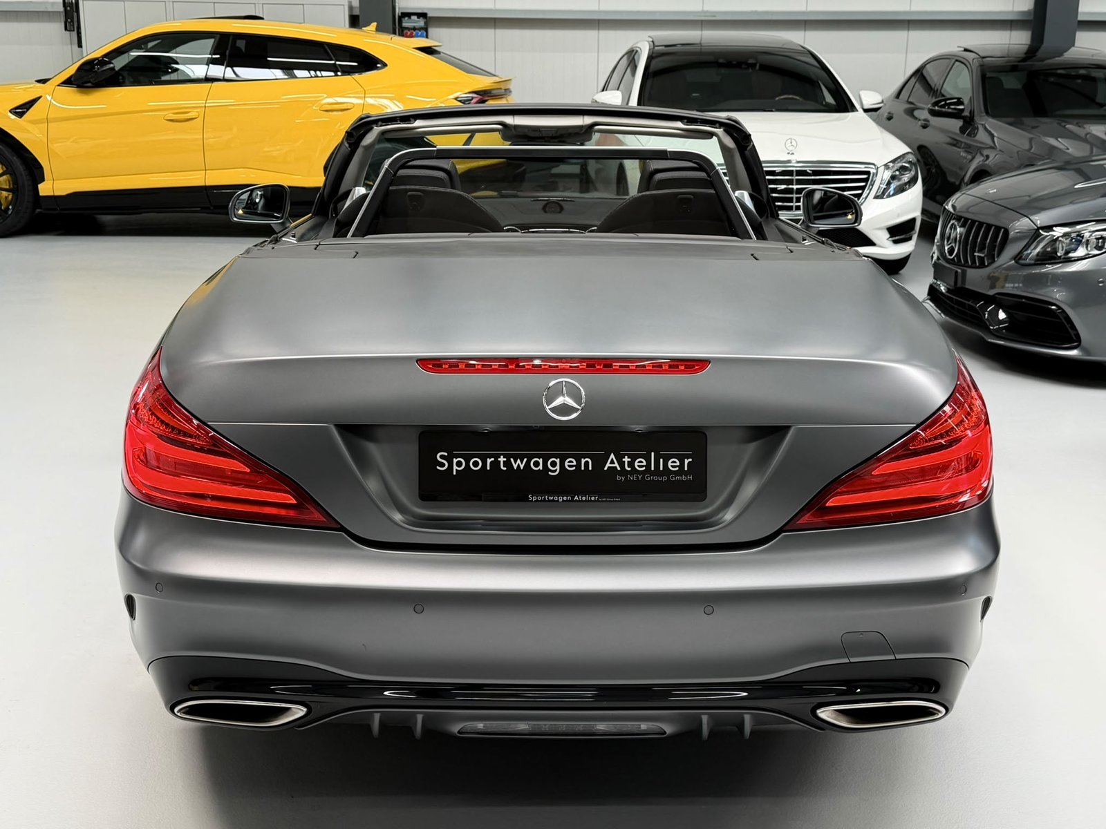 MERCEDES-BENZ SL 400 9G-Tronic AMG Line Designo Grau Matt, Petrol, Second hand / Used, Automatic - 7