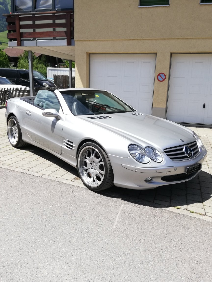 MERCEDES-BENZ SL-Klasse R230 Cabriolet SL 500 V8, Essence, Occasion / Utilisé, Automatique - 2