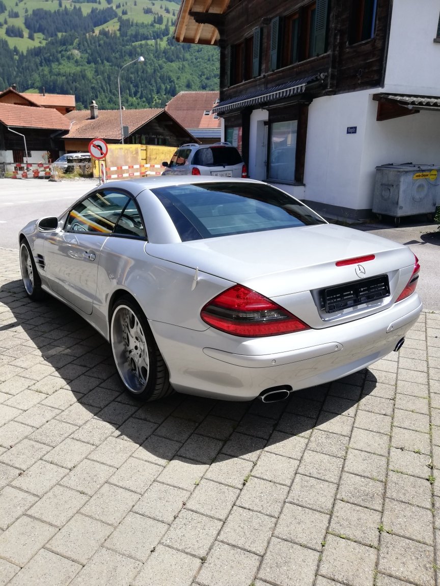 MERCEDES-BENZ SL-Klasse R230 Cabriolet SL 500 V8, Essence, Occasion / Utilisé, Automatique - 5