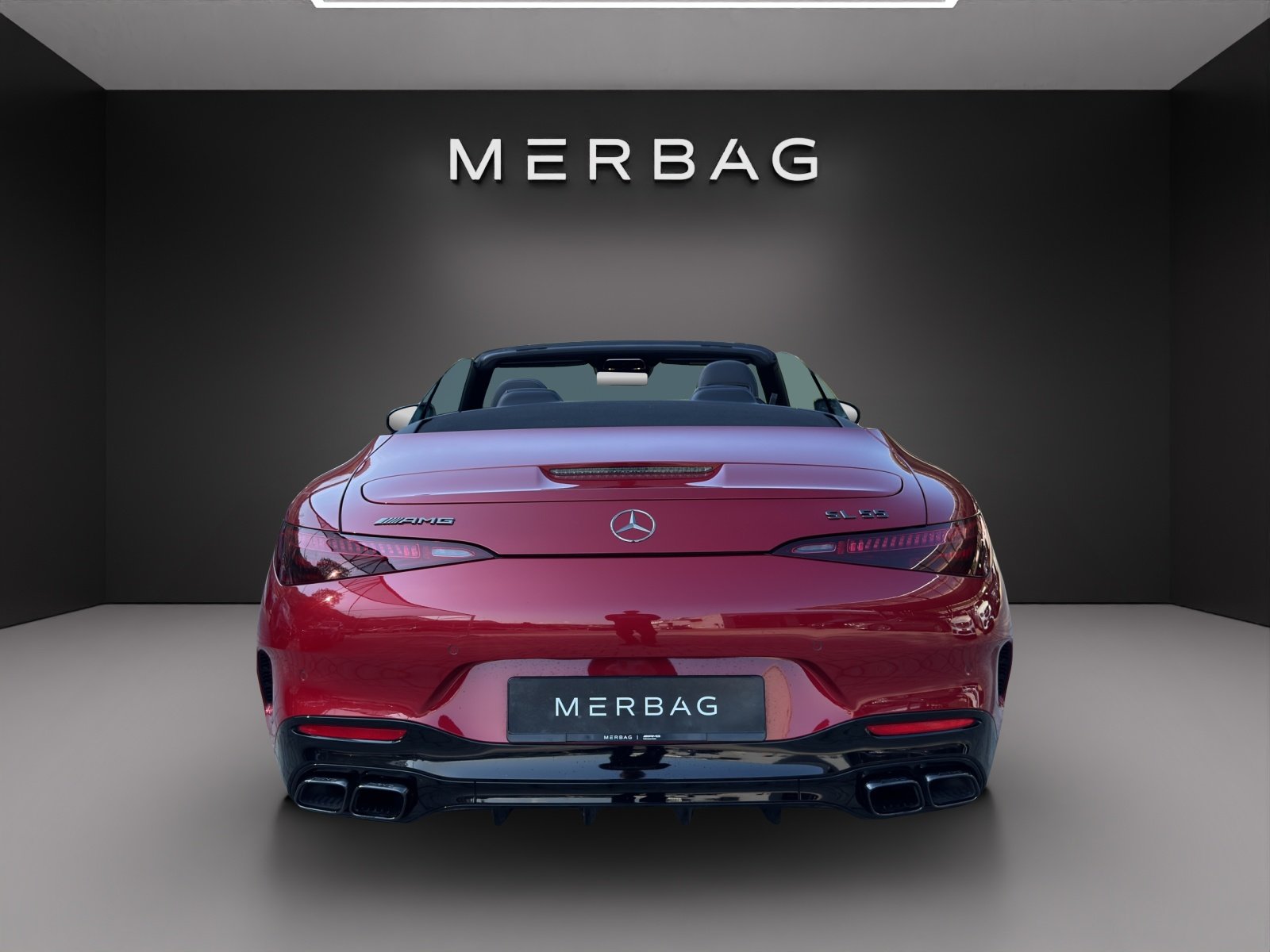 MERCEDES-BENZ AMG SL 55 4M MCT, Essence, Occasion / Utilisé, Automatique - 4