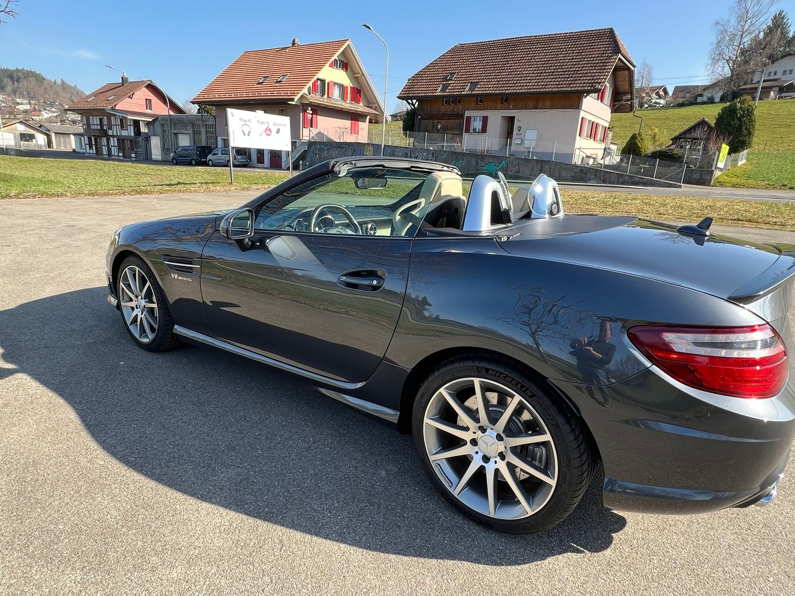 MERCEDES-BENZ SLK-Klasse R172 Cabriolet SLK 55 AMG, Benzina, Occasioni / Usate, Automatico - 2