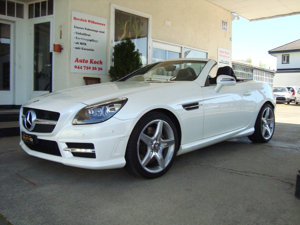 MERCEDES-BENZ SLK SLK 250 BlueEffic. AMG-Line, Benzin, Occasion / Gebraucht, Automatik - 5
