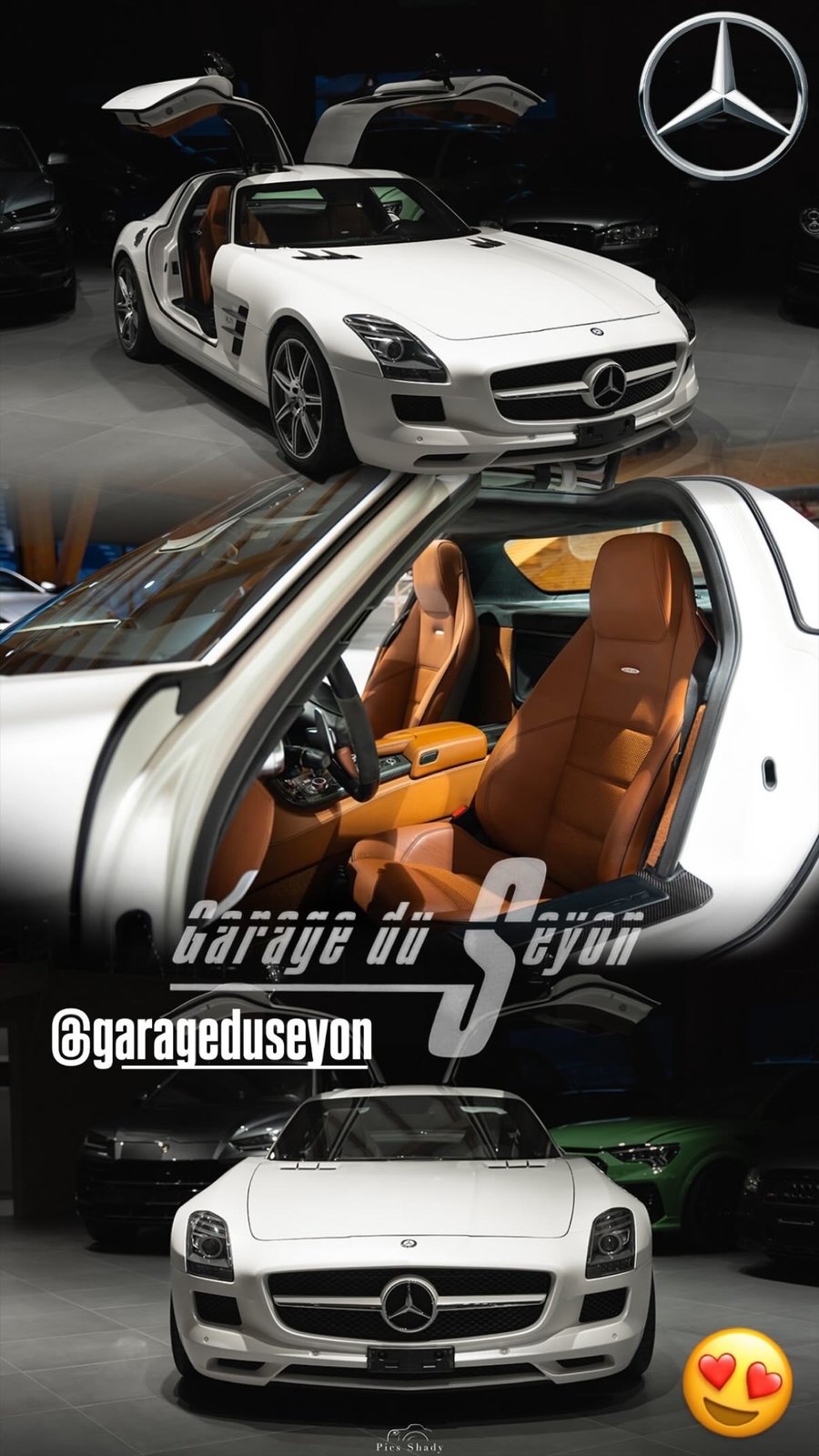 MERCEDES-BENZ SLS 63 AMG Blanc nacré mat *official car show, Benzin, Occasion / Gebraucht, Automatik - 3