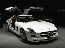 MERCEDES-BENZ SLS 63 AMG Blanc nacré mat *official car show, Benzina, Occasioni / Usate, Automatico - 3