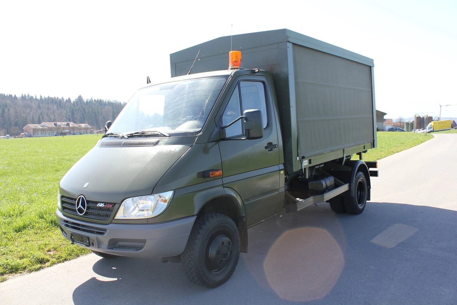 MERCEDES-BENZ Sprinter 616 CDI Duo 4x4 Automat mit Wechselbrücke