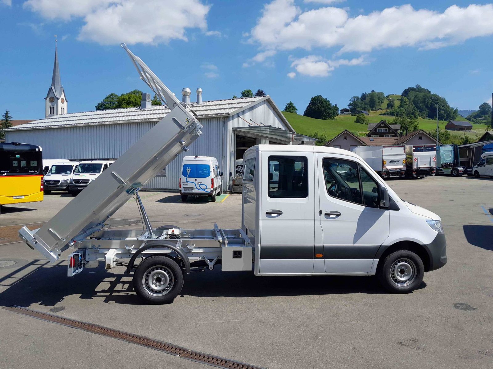 MERCEDES-BENZ Sprinter 317 CDI Base DK S 4x2 Kipper, Diesel, New car, Automatic - 4