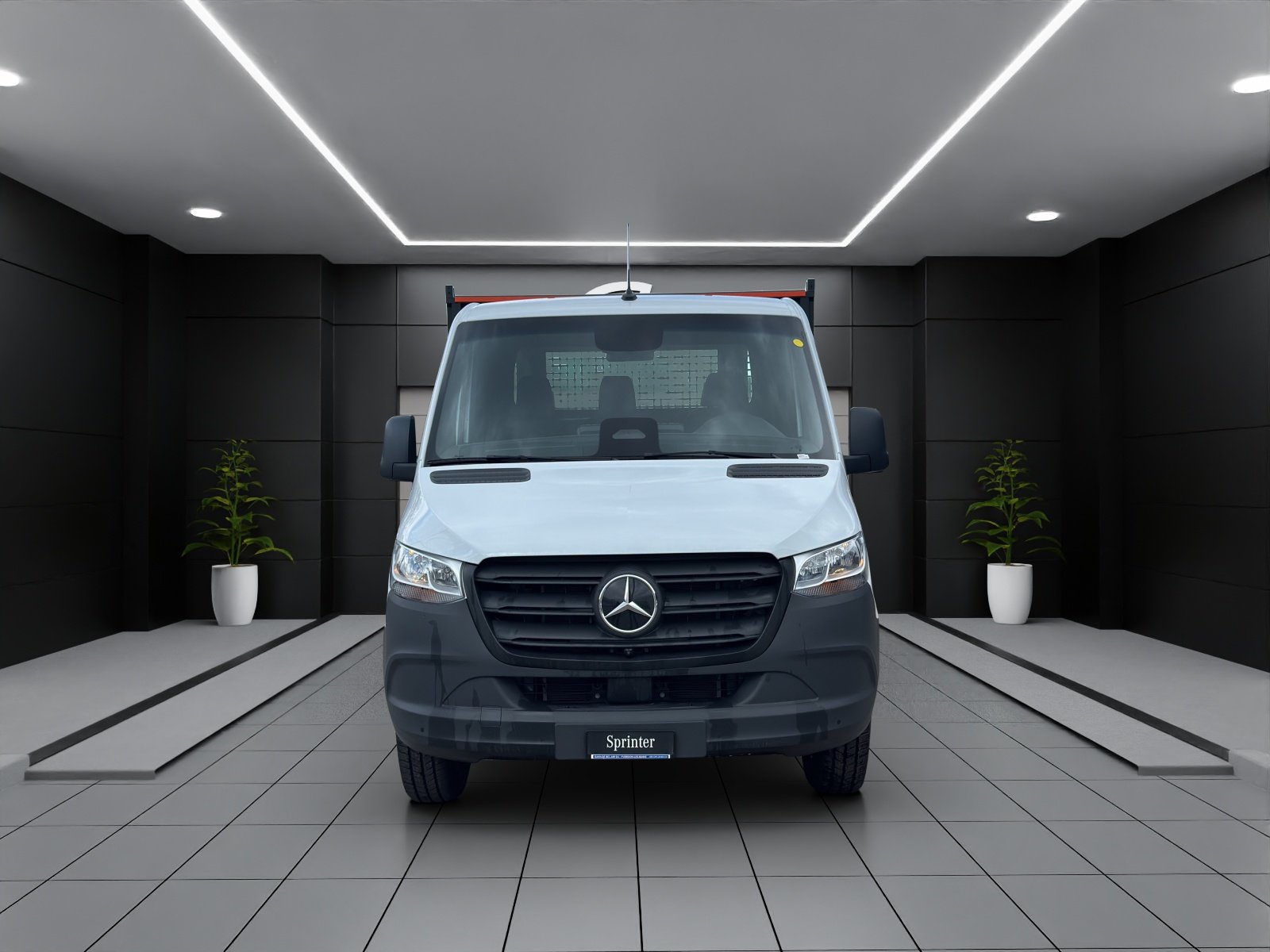 MERCEDES-BENZ eSprinter 420 PRO 3665mm PONT, Elektro, Neuwagen, Automatik - 2