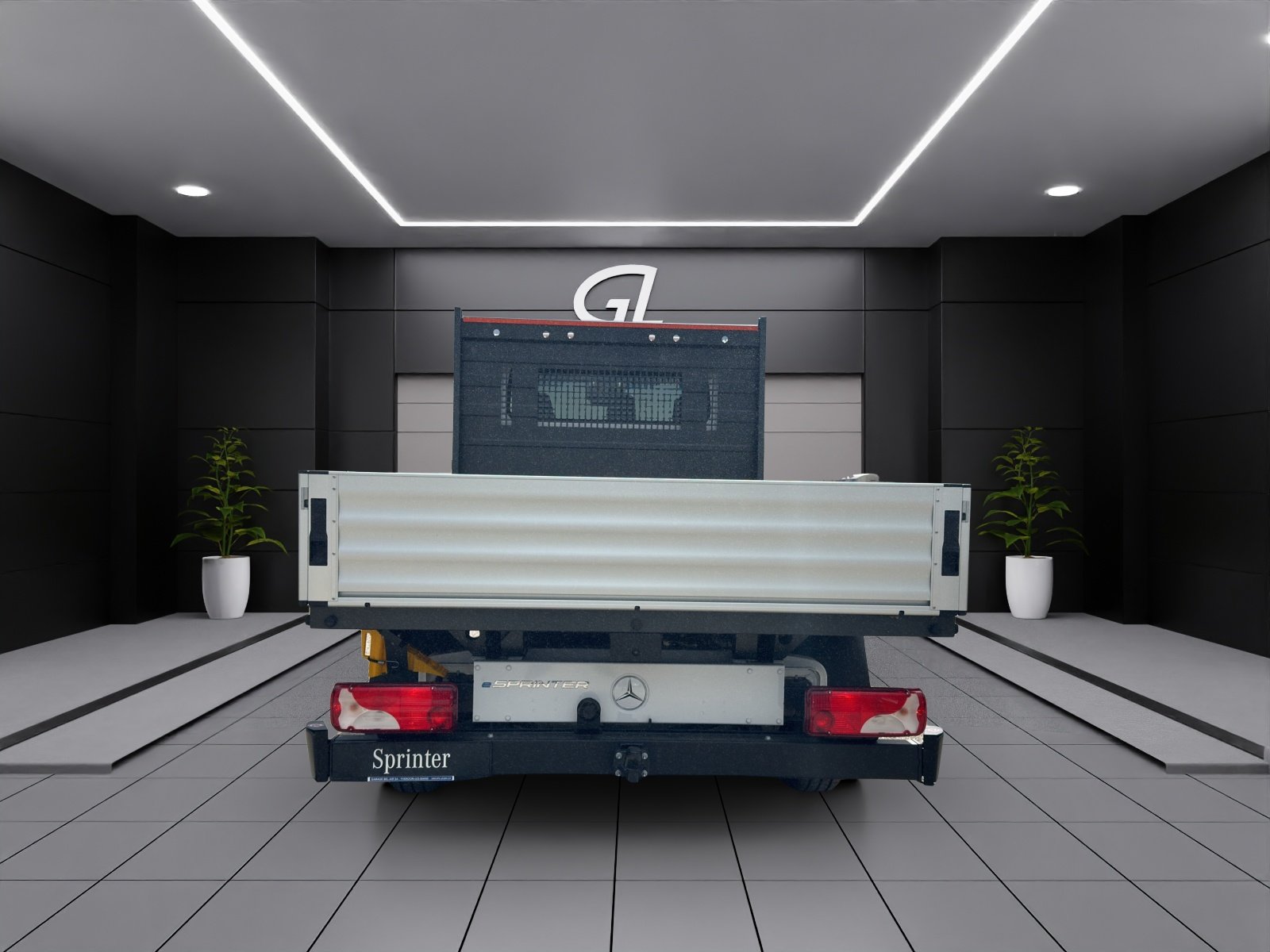 MERCEDES-BENZ eSprinter 420 PRO 3665mm PONT, Elektro, Neuwagen, Automatik - 6