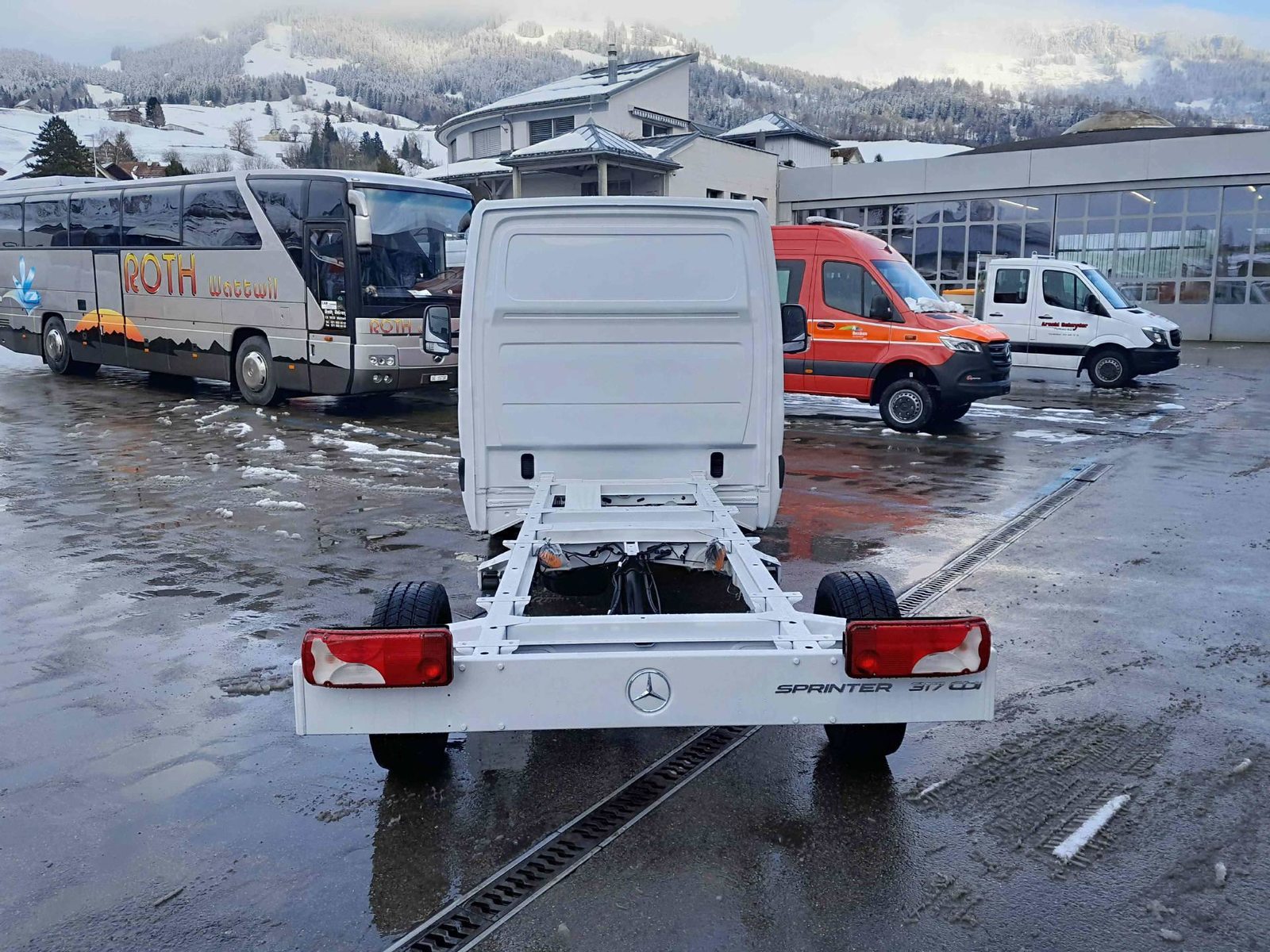 MERCEDES-BENZ Sprinter 317 Kab.-Ch. 3665 S 2.0 CDI 170 Pro, Diesel, New car, Automatic - 4