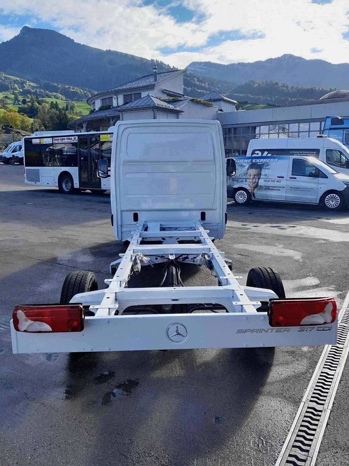 MERCEDES-BENZ Sprinter 317 Kab.-Ch. 4325 L 2.0 CDI 170 Pro, Diesel, Auto nuove, Automatico - 4