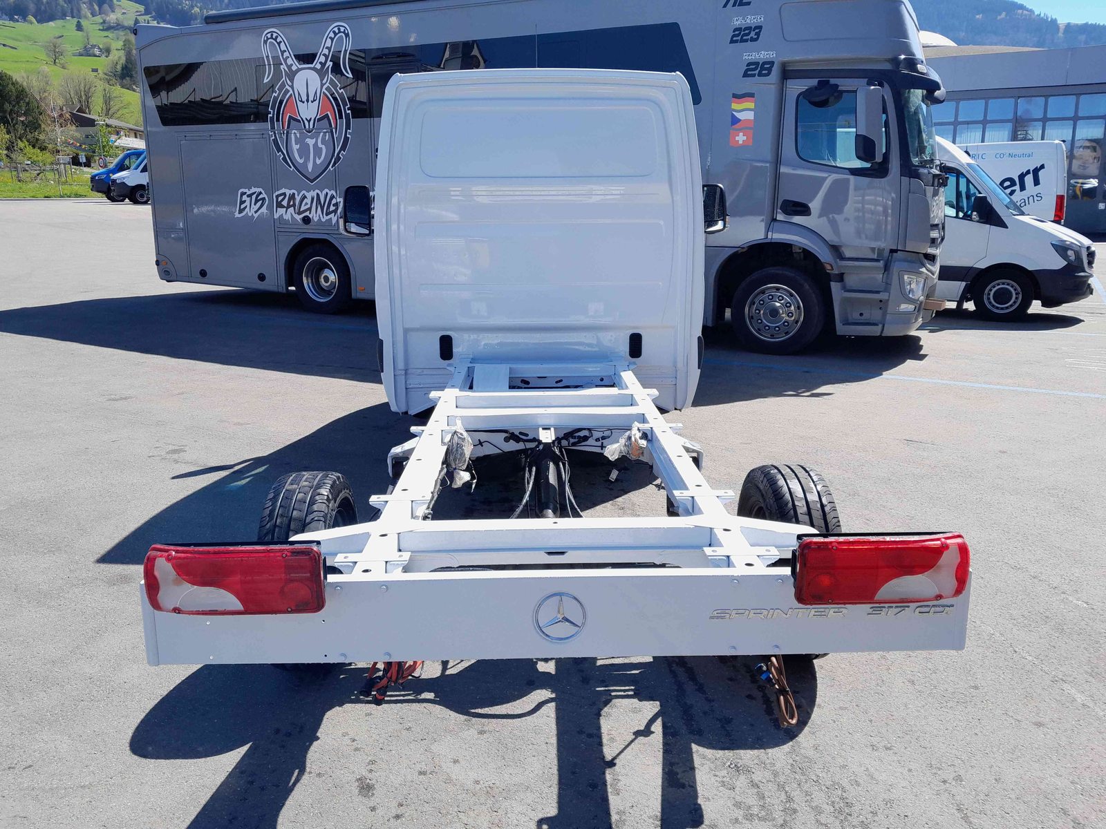 MERCEDES-BENZ Sprinter 317 Kab.-Ch. 3665 S 2.0 CDI 170 Pro, Diesel, Neuwagen, Automatik - 3