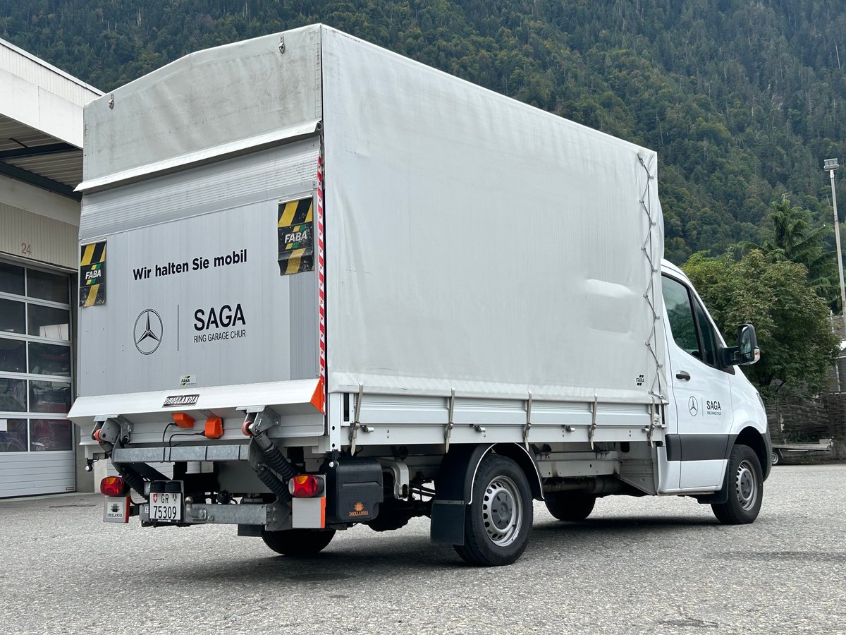 MERCEDES-BENZ Sprinter 317 CDI Standard Blache/Hebebühne, Diesel, Second hand / Used, Manual - 4