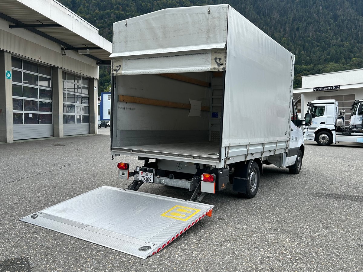 MERCEDES-BENZ Sprinter 317 CDI Standard Blache/Hebebühne, Diesel, Second hand / Used, Manual - 6