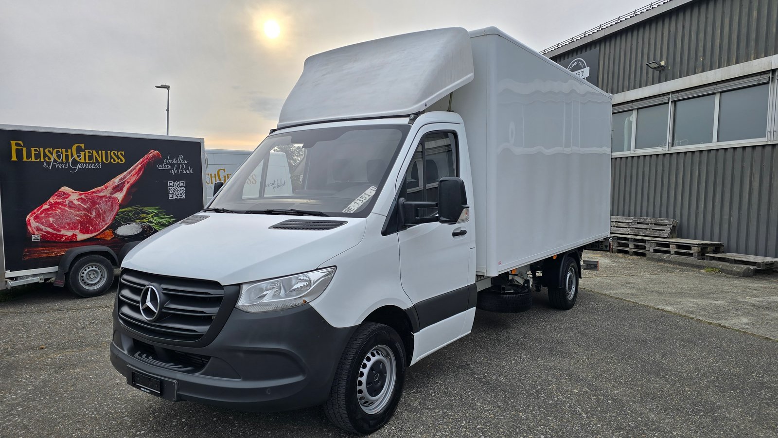 MERCEDES-BENZ Sprinter 314 CDI Lang Kasten mit Hebebühne in, Diesel, Occasioni / Usate, Manuale - 2