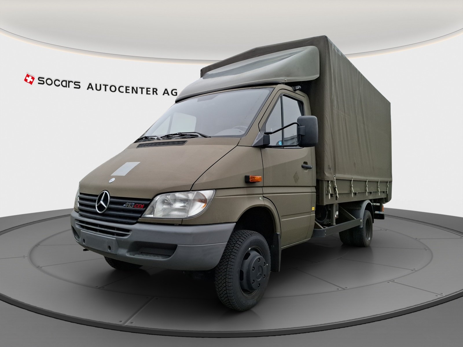 MERCEDES-BENZ Sprinter 413 CDI Duo 4X4 // Hebebühne // Gesa