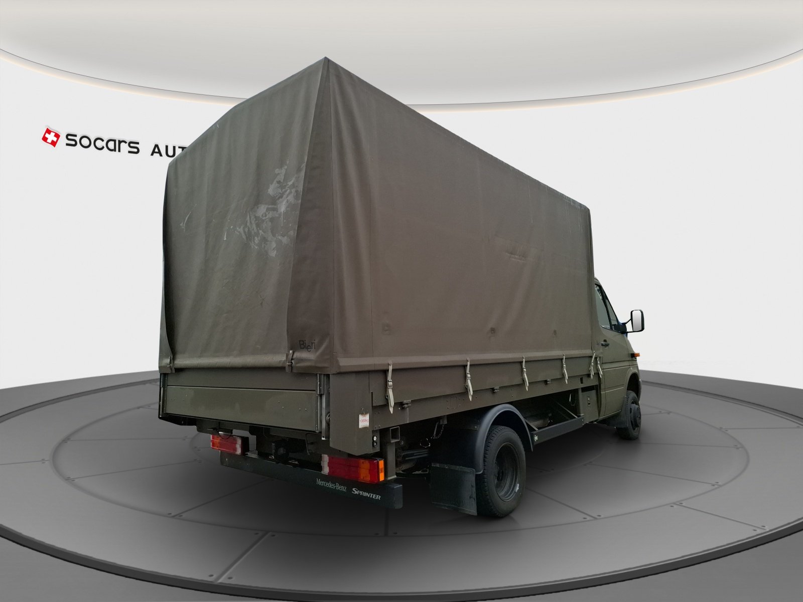MERCEDES-BENZ Sprinter 413 CDI Duo 4X4 // Hebebühne // Gesa, Diesel, Occasioni / Usate, Automatico - 2