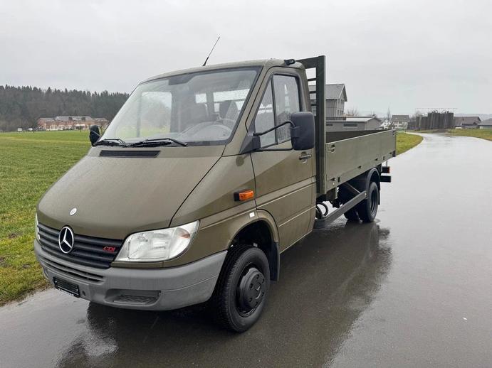 MERCEDES-BENZ Sprinter 413 CDI Duo 4x4 Automat Brücke mit A, Diesel, Second hand / Used, Automatic