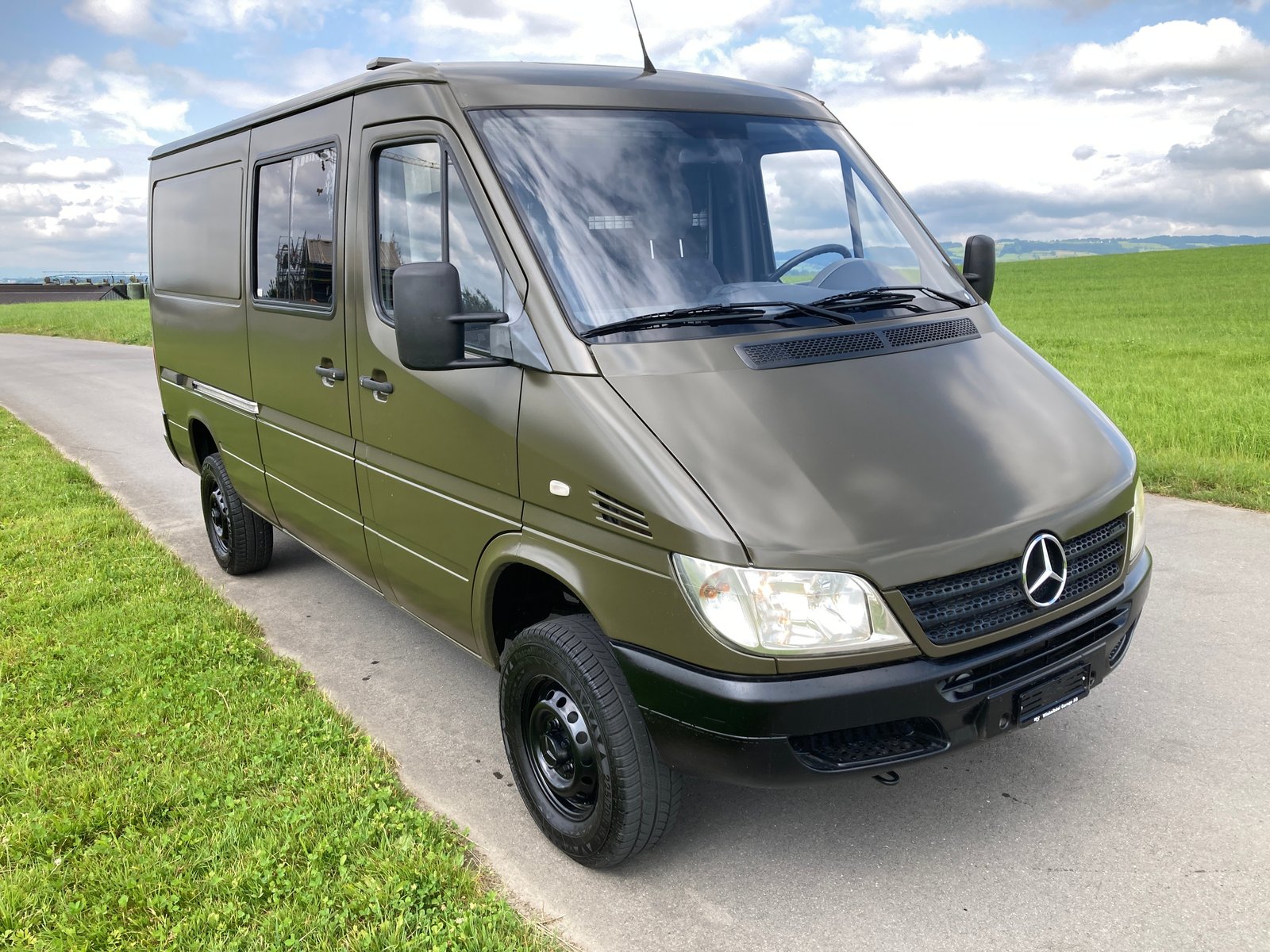 MERCEDES-BENZ Sprinter 313 CDI 4x4 mit Geländeuntersetzung, Diesel, Occasioni / Usate, Automatico - 2
