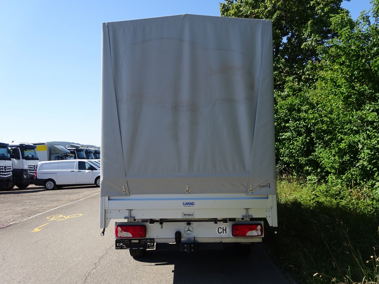 MERCEDES-BENZ 319 CDI mit Brücke, Verdeck, Diesel, Occasioni / Usate, Automatico - 5